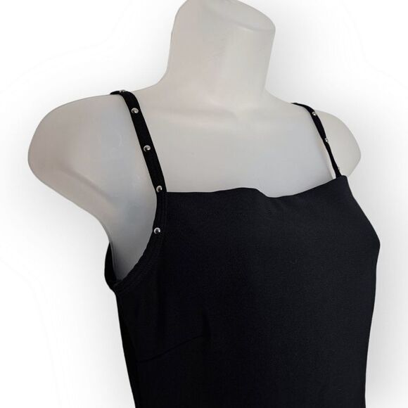 Klueless Vintage 90s Goth Rave Flare Jumpsuit size Large - Picture 4 of 5